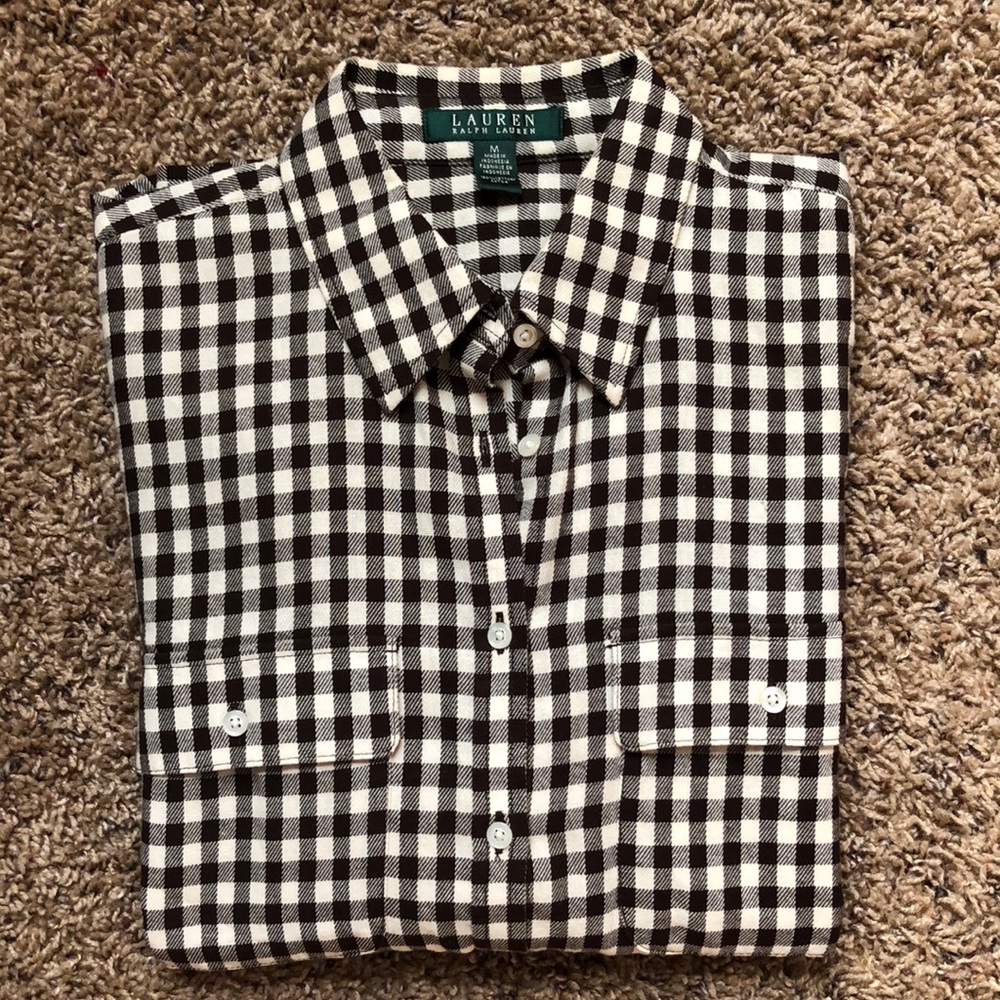 NWOT Lauren Ralph Lauren Button-Down